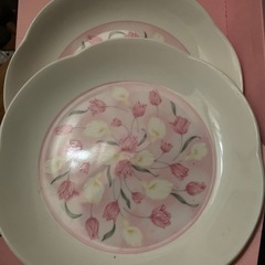 SILVIO VALENTINO シルビオバレンチノ スウィートメモリー DXパーティー 小皿 ×5 大皿 ×2 プレート 花柄 洋食器 食器 未使用品 の画像