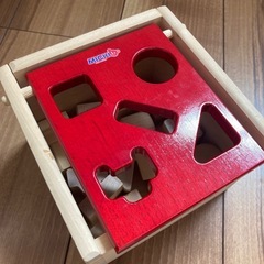 【美品】MICKI 型はめ　積み木　おもちゃ