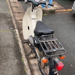 ホンダ　スーパーカブ50  実働書類
付き の画像