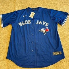 菊池雄星　ブルージェイズ　レプリカユニフォーム　Lサイズ　MLB公式　NIKEの画像