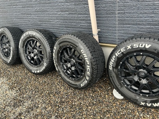 最終値下げ 265/65R17 スタッドレス グリップアイスX ホワイトレター