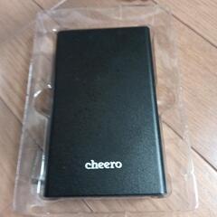cheeroモバイルバッテリー新品　引き取りのみの画像