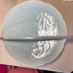 大皿 青白磁 入選作品「潯陽」の画像
