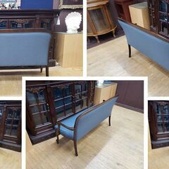 E16 オールドマルニ 2P アンティークソファ