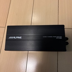 アルパイン　小型アンプ　KTP-600
