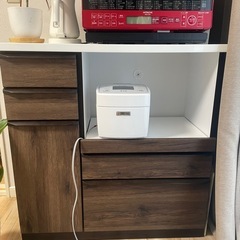 木目調キッチンボード