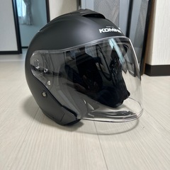 コミネ　インナーバイザー付きヘルメットの画像