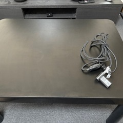 [山善] カジュアル こたつ テーブル 幅80cm×奥行60cm