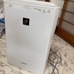SHARP FU-F51-W [高濃度プラズマクラスター7000 空気清浄機(プラズマクラスター 14畳/空気清浄 24畳まで) ホワイト系]の画像