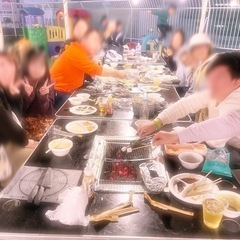 本日12時BBQ🍖飲み会🍻現在男女10名参加決定✨綱島駅待…