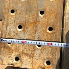 アルミ製足場板、1枚2500円の画像