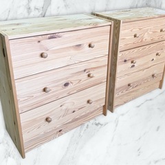 ラストチェスト（IKEA /木製/3段）