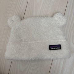 patagonia 耳付きニット帽 6-12M ホワイト