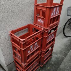 日本酒　６本ケース・コンテナ　５箱　仏光寺門前に引取に来れる方限定