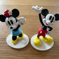 ディズニー ミッキーミニー 指輪置き 置物の画像