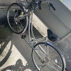 ママチャリ自転車（27インチ）販売中｜良好な状態の画像