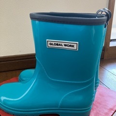 GlobalWork レインブーツ22cm