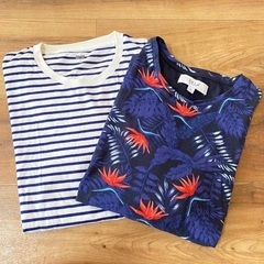 メンズ　夏服　Tシャツ　2枚