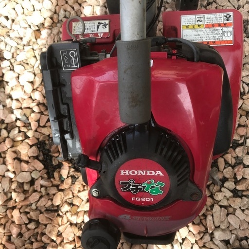 ホンダのミニ耕運機