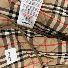 バーバリー　キッズ　キルティングジャケット　98cmの画像