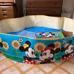 子供プール 円形 直径148cm 深さ30cm 空気入れ不要