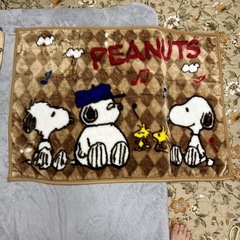 スヌーピー SNOOPY ひざ掛け毛布