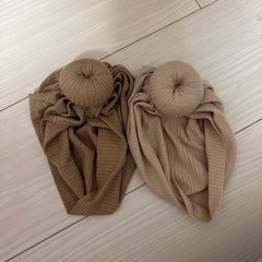 ベビー　ヘアターバン　帽子　ボンネット