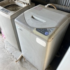 古い洗濯機
