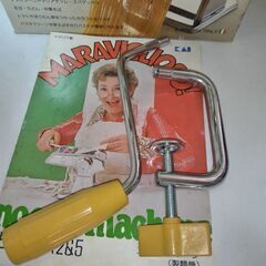 美品　貝印パスタマシーン　ヌードルマシーン　製麺機　ampia　イタリア製の画像
