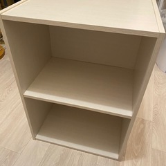 カラーボックス2段