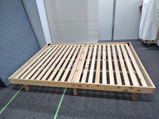 ダブルベッド【町田市再生家具】　250350