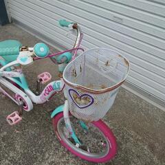 女児用自転車の画像