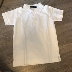 白　ポロシャツ　110