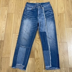 TOBILA パッチワークデニムパンツ S
