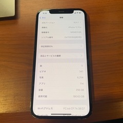 
iPhone 12pro 256GB 程度良い　