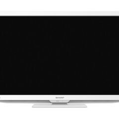 新品同様☆シャープ AQUOS 2T-C24DE-W　ホワイト ...