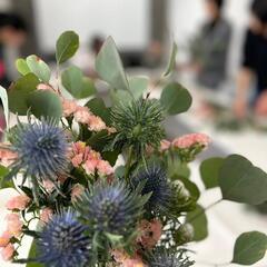 生花〜ドライフラワーになるスワッグづくり