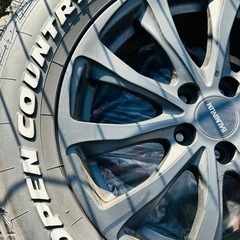 ブリヂストン スタンダードアルミホイール（TR10）× TOYO オープンカントリー A/TEXの画像