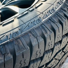 ブリヂストン スタンダードアルミホイール（TR10）× TOYO オープンカントリー A/TEXの画像