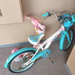 子供用自転車  18インチ＆プリキュアのキックボード