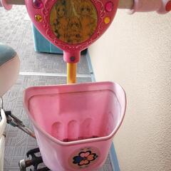 【お話中】子供用自転車  18インチ＆プリキュアのキックボードの画像
