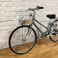  【大人用】整備済中古自転車 ブリヂストン 26型アルベルトS型  銀色 <自転車のオオムラ 静岡店>の画像