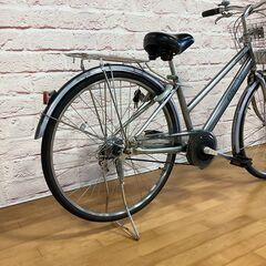  【大人用】整備済中古自転車 ブリヂストン 26型アルベルトS型  銀色 <自転車のオオムラ 静岡店>の画像