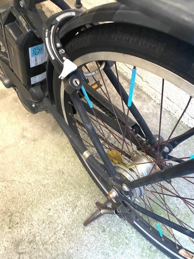 新基準 ブリヂストン ステップクルーズ　8.7Ah リチウム 電動自転車 中古　BS 505 バッテリー充電器あり