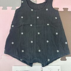 【中古】3-6months　babyGAP　ショートオールの画像