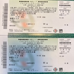 ごぶごぶフェスティバル 体感エリア チケットの画像