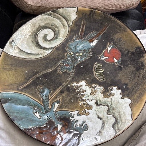 有田焼　金龍窯　博山‼️大皿