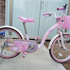 女児自転車18インチの画像