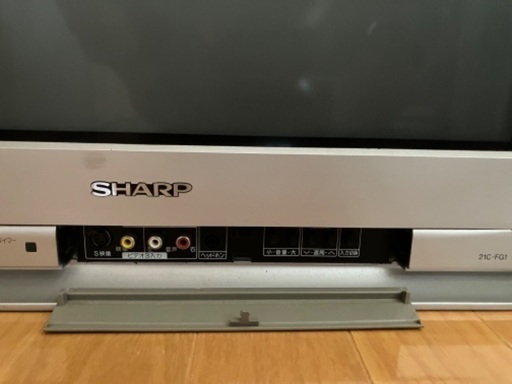 動作確認　シャープブラウン管テレビ　21C-S100　1990年 動作確認 シャープブラウン管テレビ 21C-S100 1990年 動作確認