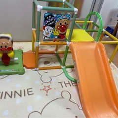 お話中
【大人気‼︎】アンパンマンジャングルジム♪豪華なゆらゆらロッキング&滑り台付き^_^専用器具も付属♪の画像